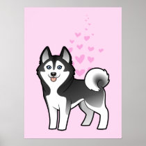 Siberian Husky / Alaskan Malamute Love Print