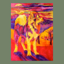 Siberian Husky Animal Lovers Canvas Print posters
