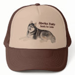 Siberian Husky Beautiful Hat
