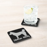 Siberian Husky Beverage Coasters
