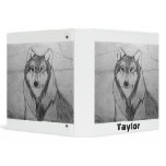 siberian husky binders