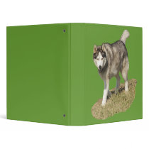 Siberian Husky Binder by kphotos Siberian Husky Binder