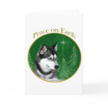 Siberian Husky (blk) Peace