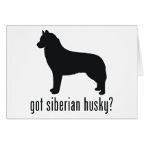 Siberian Husky Cards