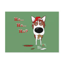 Siberian Husky Christmas postcards by NothinButtDogs Siberian Husky Christmas postcards