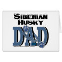 Siberian Husky DAD card