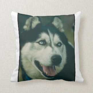 husky dog pillow