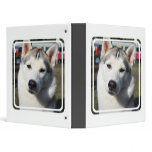 Siberian Husky Dog Photo Binder