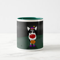 Siberian Husky Halloween mugs