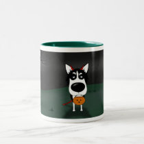 Siberian Husky Halloween mugs