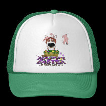 Siberian Husky Happy Easter hats