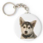 Siberian Husky Keychain