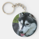 Siberian Husky Keychain