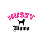 Siberian Husky Mama T Shirts