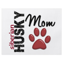 Siberian Husky Mom 2 Flyer Design