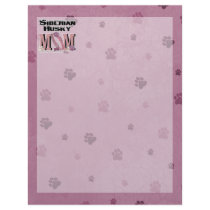 Siberian Husky MOM Custom Letterhead
