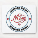 SIBERIAN HUSKY mom mousepad