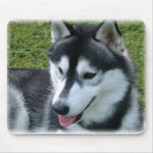 Siberian Husky Mouse Pad