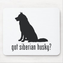 Siberian Husky Mouse Pads