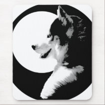Siberian Husky Mousepad Gifts Malamute Sled Dogs mousepads