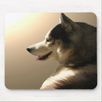 Siberian Husky Mousepad Gifts Malamute Sled Dogs mousepads