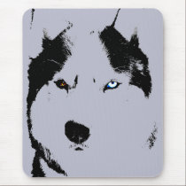 Siberian Husky Mousepad Gifts Malamute Sled Dogs mousepads