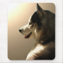 Siberian Husky Mousepad Gifts Malamute Sled Dogs mousepads
