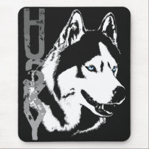 Siberian Husky Mousepad Gifts Malamute Wolf Dogs mousepads