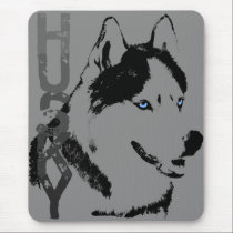 Siberian Husky Mousepad Gifts Malamute Wolf Dogs mousepads