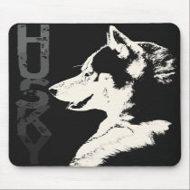 Siberian Husky Mousepad Gifts Malamute Wolf Dogs mousepads