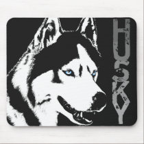 Siberian Husky Mousepad Gifts Malamute Wolf Dogs mousepads