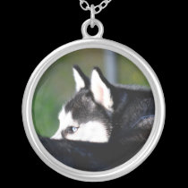 Siberian Husky Necklace necklaces