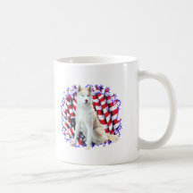 Siberian Husky Patriot Coffee Mugs
