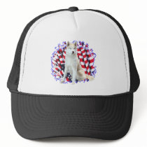 Siberian Husky Patriot hats
