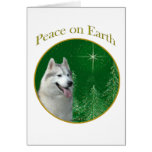Siberian Husky Peace Cards