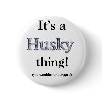 Siberian Husky Thing buttons by GreyWolfCreation Siberian Husky Thing buttons