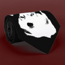 Siberian Husky Ties Stylish Alaskan Malamute Ties ties