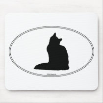 Siberian Silhouette mousepads