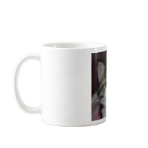 Siberian Tabby/White Kitten Mug