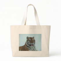 Siberian Tiger Close Up Face 2 Bag