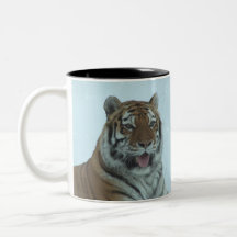 Siberian Tiger Close Up Face 2 Coffee Mug