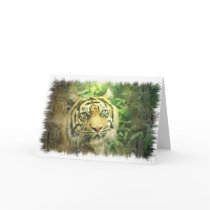 Siberian Tiger Greeting Card
