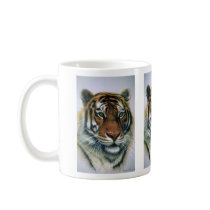 Siberian Tiger head Coffee Mugs