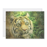 Siberian Tiger Invitation
