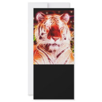 *Siberian Tiger* Wild Spirit Design Rack Card Design