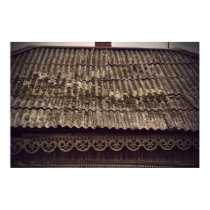 Siberian wooden houses (project by vladstudio.com) posters