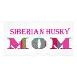 SiberianHuskyMom Photo Greeting Card