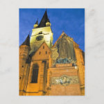 Sibiu Church Romania Postcard