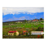 Sibiu mountains landscape post cards