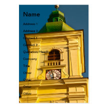 Sibiu tower business cards